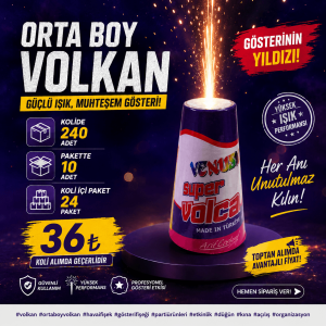 Taraftar Orta Boy Volkan Büyük Boy